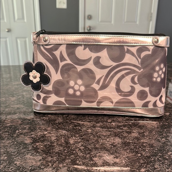 Vera Bradley Night & Day 2010Spring Pattern Zipped Travel Mesh Outer w/Liner GUC - Picture 16 of 16